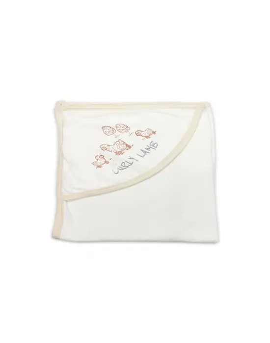 Bistyle Curly Lamb Tulum 15108 Bej Mavi Ekru