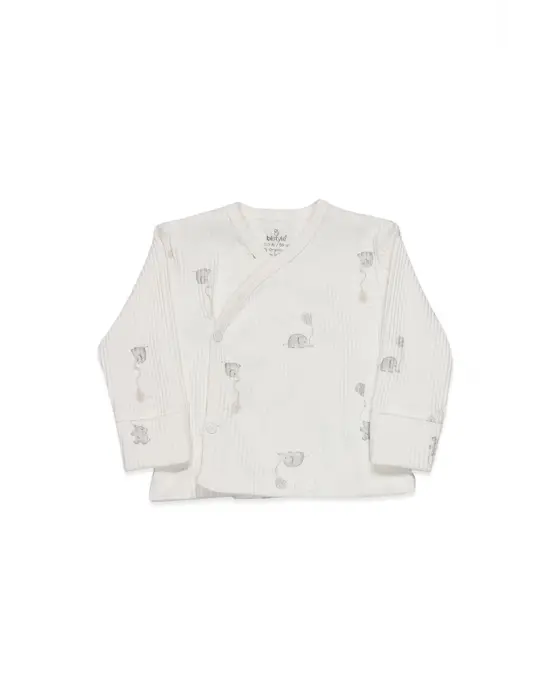 Bistyle Flying Elephant 3Lü Zıbın Takım 13111 Ekru Gri