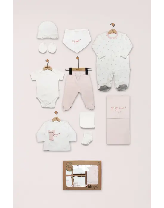 Bistyle Grow İn Love 10Lu Hastane Çıkışı 11101 Pembe Ekru