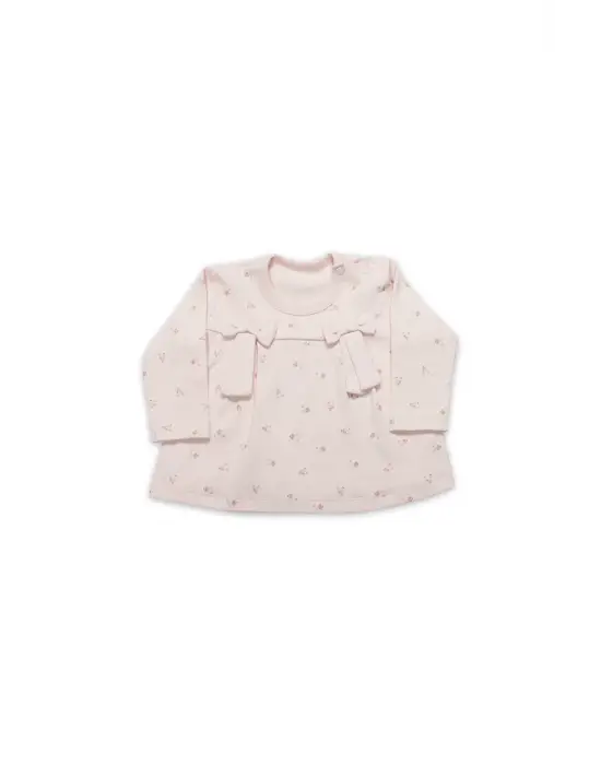 Bistyle Grow İn Love 2li Bebe Takım 14102 Pembe Ekru