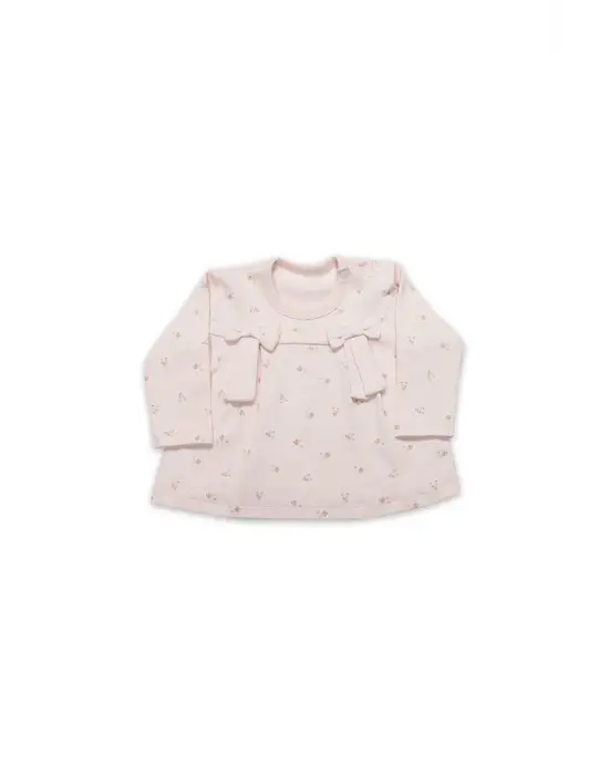 Bistyle Grow İn Love 2Li Bebe Takım 14102 Pembe Ekru