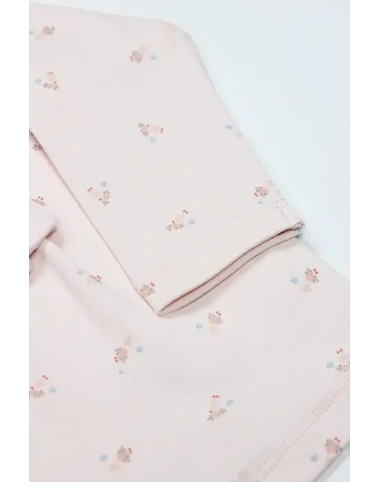 Bistyle Grow İn Love 2li Bebe Takım 14102 Pembe Ekru