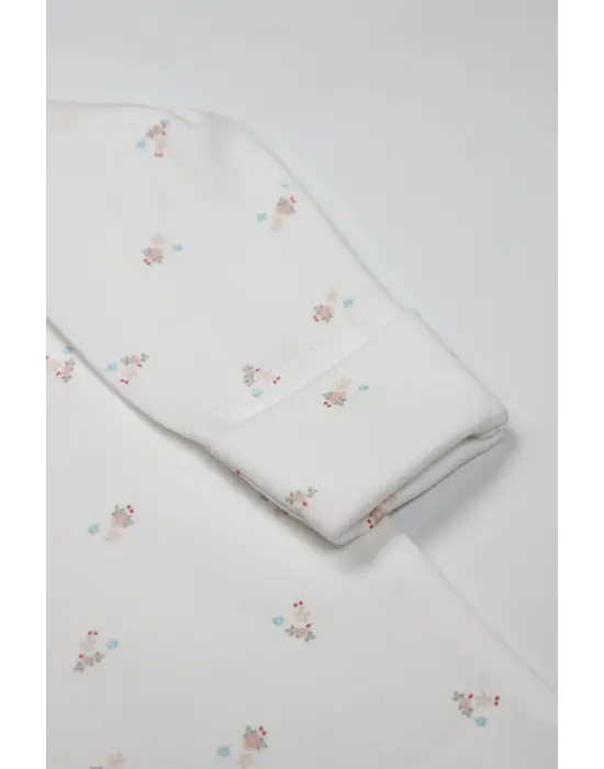 Bistyle Grow İn Love Bebe Tulum 15103 Pembe Ekru