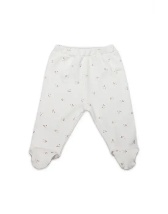 Bistyle Grow İn Love Patikli Tek Alt 16103 Pembe Ekru