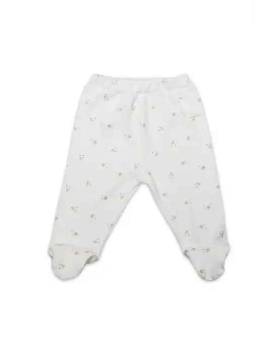 Bistyle Grow İn Love Patikli Tek Alt 16103 Pembe Ekru