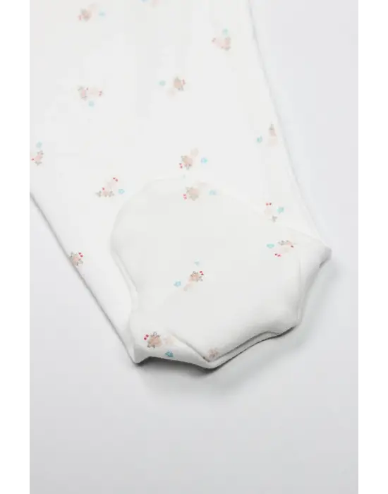 Bistyle Grow İn Love Patikli Tek Alt 16103 Pembe Ekru