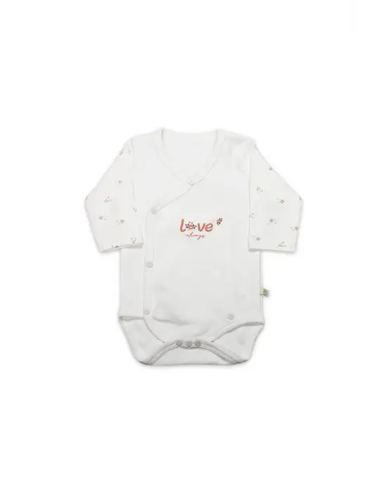 Bistyle Grow İn Lowe Kravuze Body 17106 Pembe Ekru