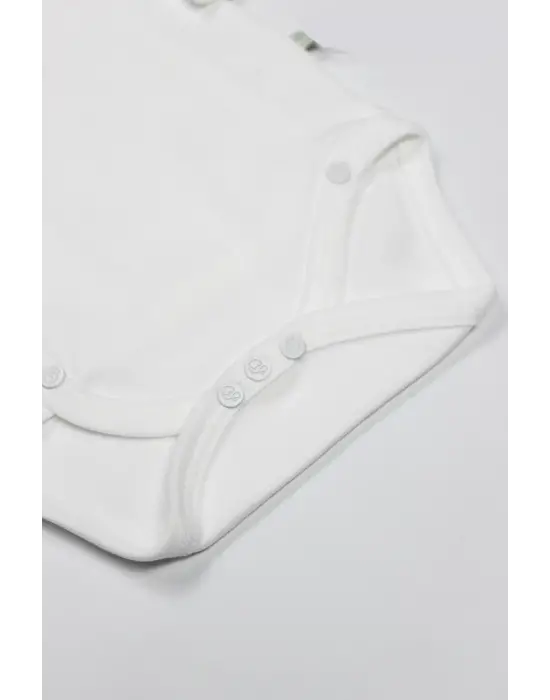 Bistyle Kruvaze  Body Uzun Kol Welcome Baby Duck 17108 Sarı