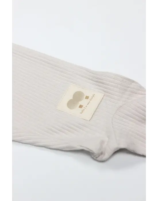 Bistyle Modal Flying Balloons Patikli Pantolon BS16122 Bej