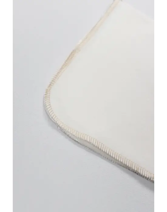 Bistyle Organik 28x28 6Lı Penye Mendil 90103 Ekru