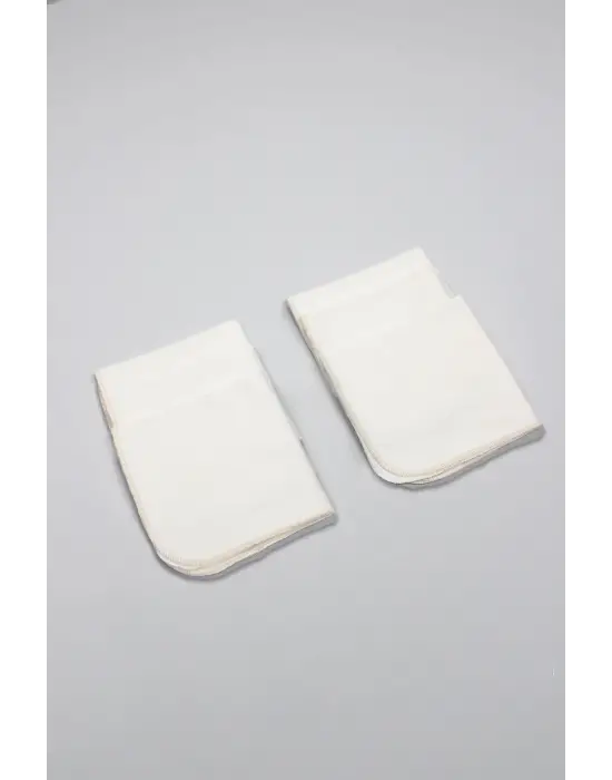 Bistyle Organik 28x28 6Lı Penye Mendil 90103 Ekru