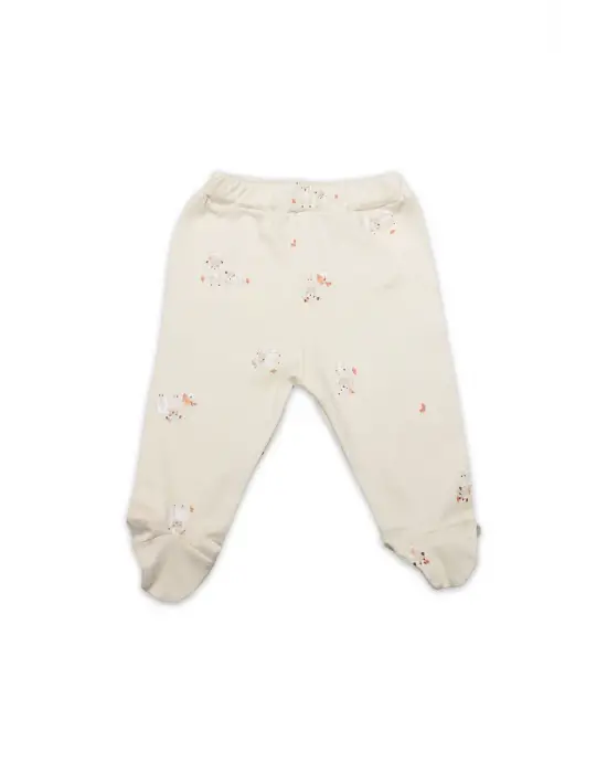 Bistyle Patikli Alt Fluffy And Lovely 16111 Bej