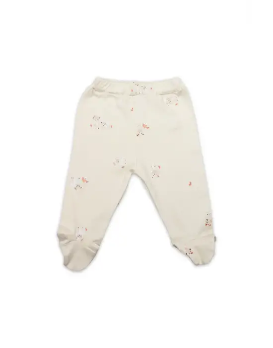 Bistyle Patikli Alt Fluffy And Lovely 16111 Bej