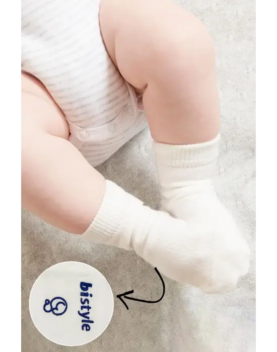 Omarı Kaymaz Penye Soket Çorap Seti - İndigo Renkli