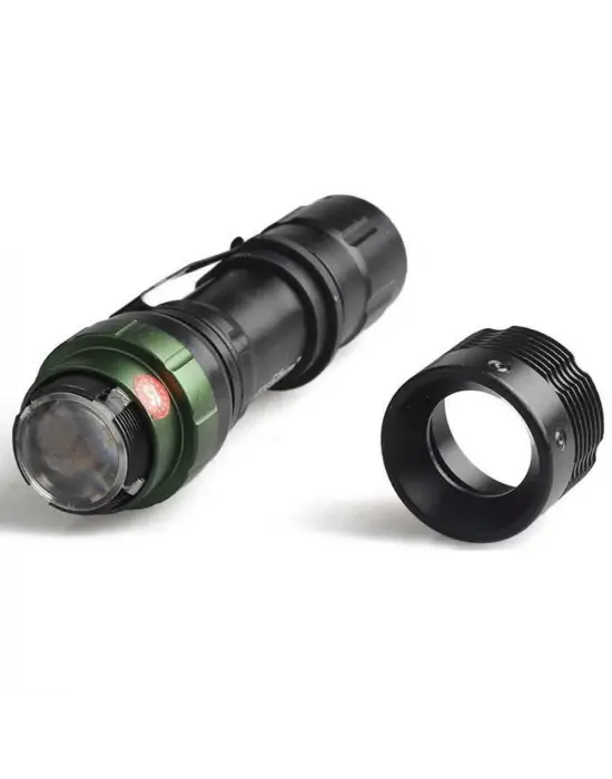 Black Wt-037-şarjlı Zoomlu Acil Durum Feneri