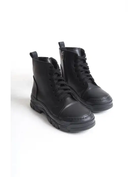 Şık Fermuarlı Ayakkabı Bot