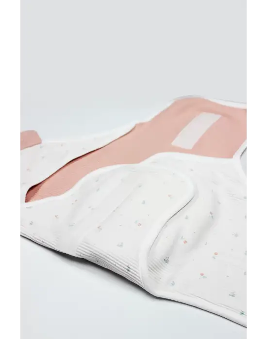 Bloom White Organik Bel Destekli Kundak 75103 Ekru Gül Kurusu