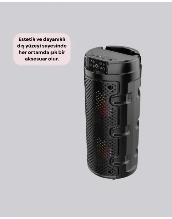 Bluetooth 5.0 Destekli Yüksek Ses Kaliteli Hoparlör