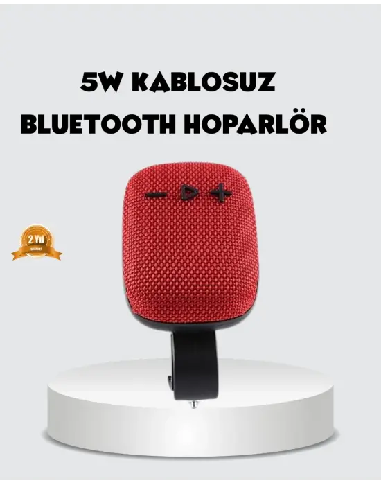Bluetooth 5.1 Kablosuz Hoparlör – Güçlü Bas, Fm Radyo Ve Çoklu Giriş Destekli