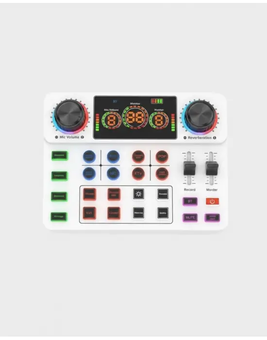 Bluetooth Bağlantılı Karaoke Ve Yayın Ses Kontrol Ünitesi