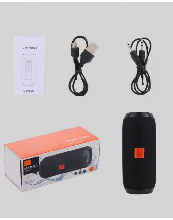 Bluetooth Hoparlör 20w Bass Güçlü Ses Usb Flash Aux Destekli