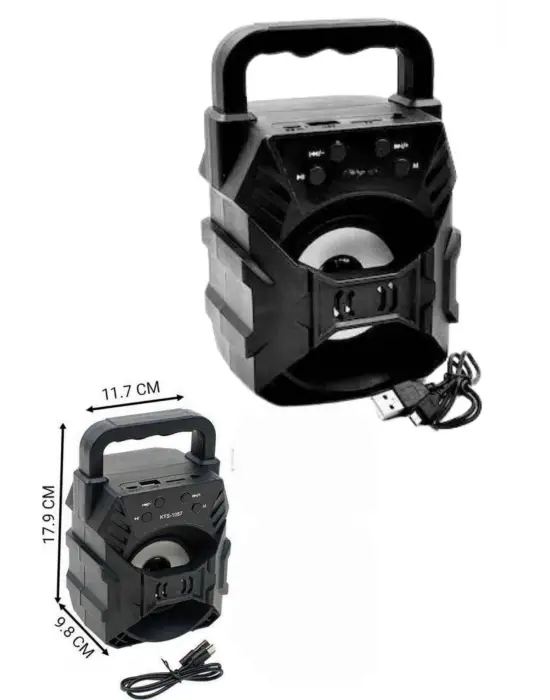 Bluetooth Hoparlör Android Ve İos Uyumlu Ses Bombası Usb Girişli Taşınabilir