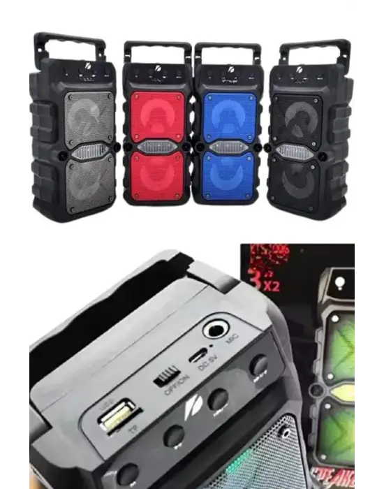 Bluetooth Hoparlör  Güçlü Ses Kaliteli Kesintisiz Kablosuz