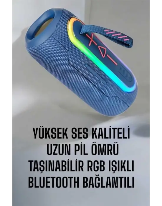 Bluetooth Hoparlör Kablosuz Yüksek Ses Kaliteli Şarj Edilebilir