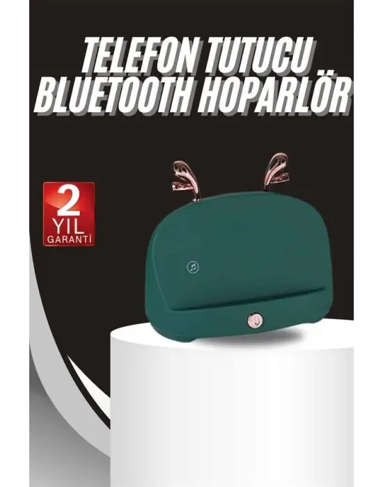 Bluetooth Hoparlör Uzun Pil Ömrü Yüksek Ses Kaliteli Kablosuz Telefon Tutma