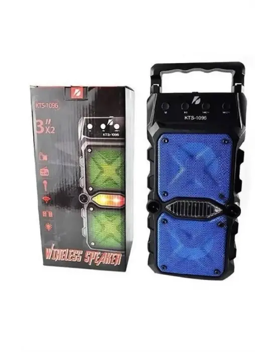 Bluetooth Hoparlör Yüksek Ses Kaliteli Büyük Boy Çift Çıkışlı Ses Bombası