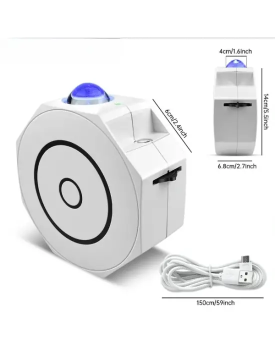 Bluetooth Özellikli Anason Projektör Gece Lambası