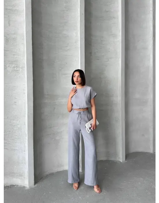 Tarz Bluz Pantolon Takım