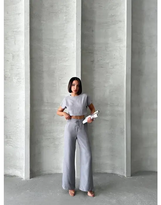 Tarz Bluz Pantolon Takım