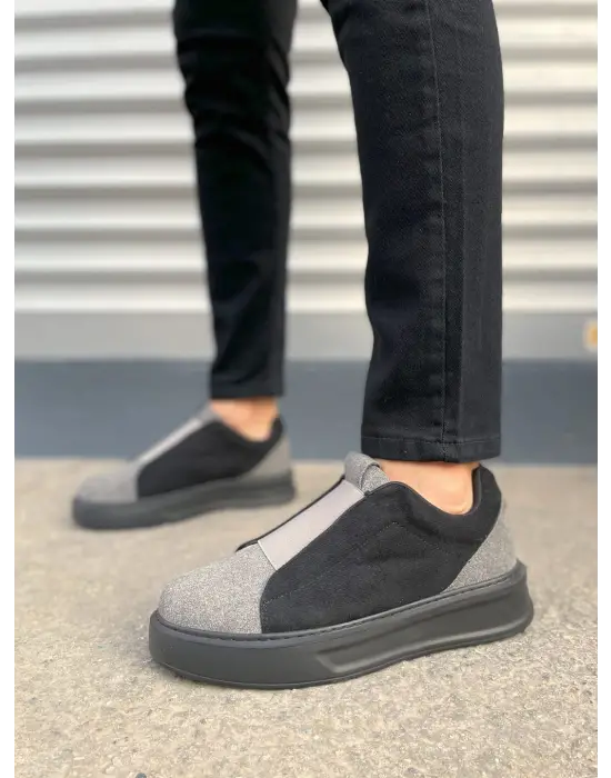 Modern Bağcıksız Süet Erkek Spor Ayakkabı