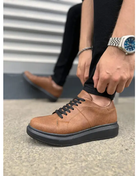 Modern Bağcıklı Erkek Spor Ayakkabı