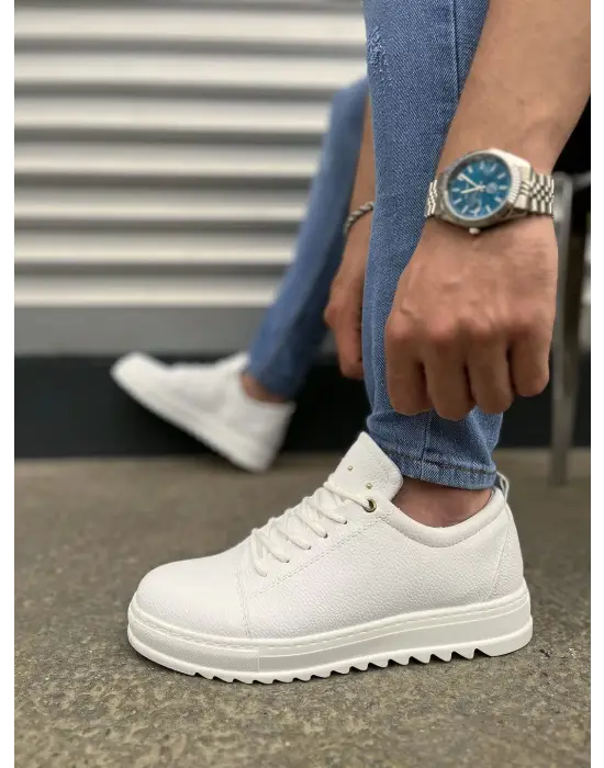 Omarı Cool Bağcıklı Beyaz Erkek Spor Ayakkabı