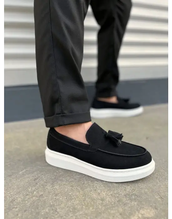 Klasik Püsküllü Süet Erkek Ayakkabı