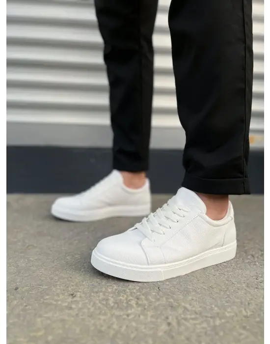 Enerjik Erkek Spor Ayakkabı Beyaz