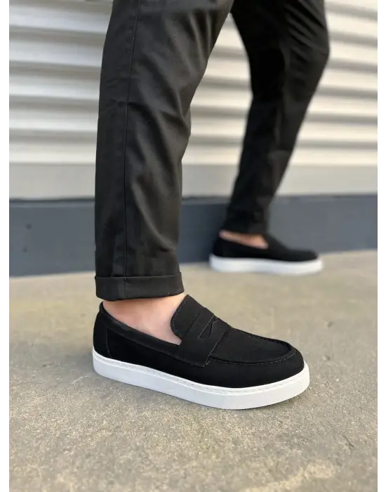 Modern Bağcıksız Süet Erkek Ayakkabı