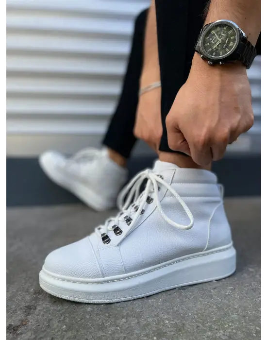 Modern Ottawa Bağcıklı Spor Ayakkabı - Tabaan Cilt Erkek