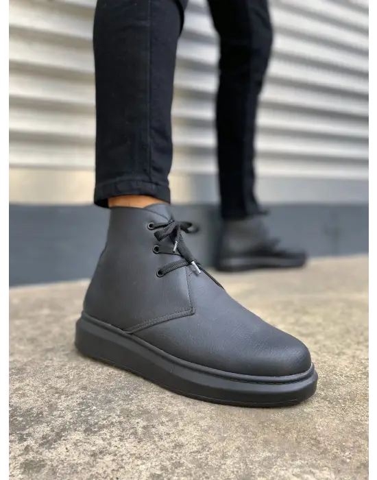 Modern Bağcıklı Ayakkabı Erkek Bot