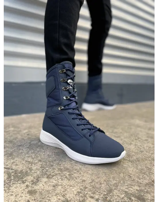 Modern Bağcıklı Erkek Askeri Postal Bot