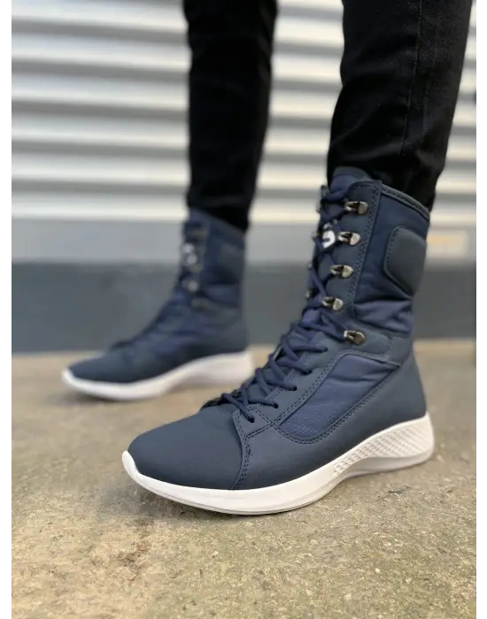 Modern Bağcıklı Erkek Askeri Postal Bot