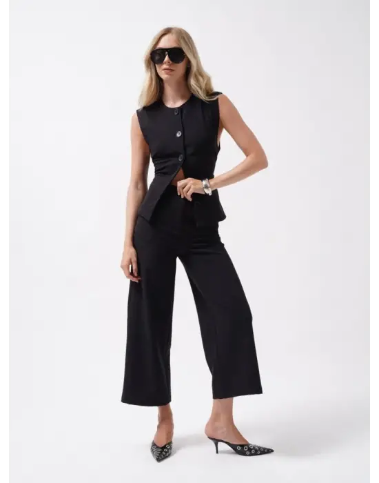 Bol Paça Midi Boy Pantolon