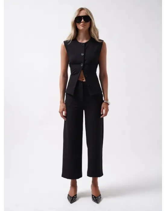 Bol Paça Midi Boy Pantolon