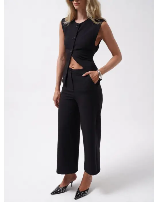 Bol Paça Midi Boy Pantolon