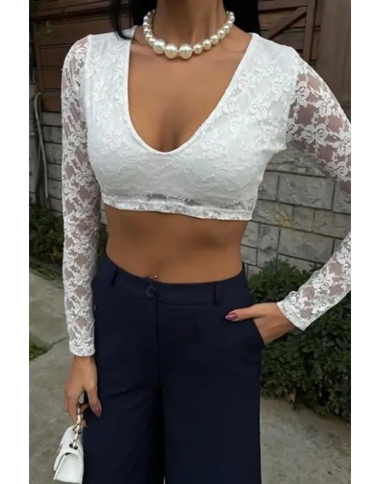 Omarı Uçuşan Kumaşıyla Rahat Palazzo Pantolon