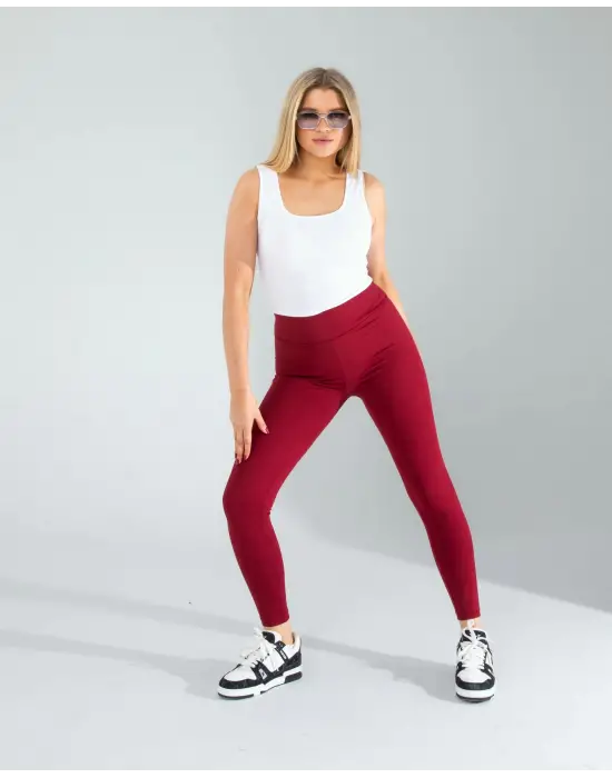 Şık Toparlayıcı Spor Tayt