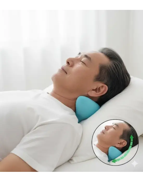 Boyun Hörgücü Ve Kamburluk Önleyen Ortopedik Yastık | Dik Duruş, Sağlıklı Omurga Ve Rahat Uyku Desteği