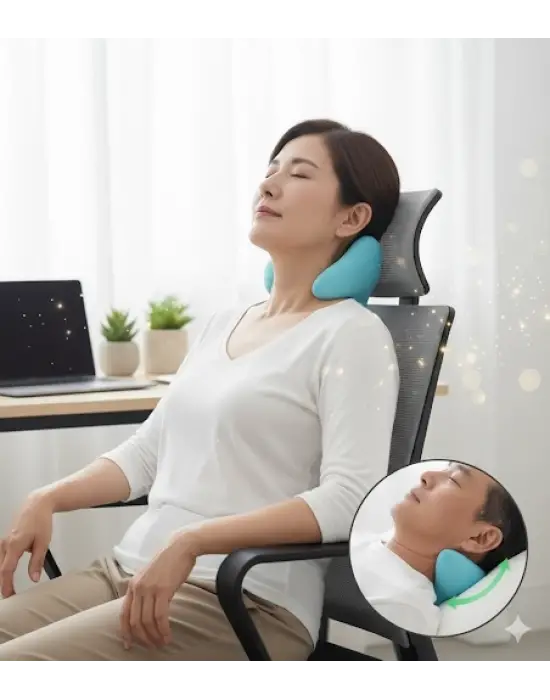 Boyun Hörgücü Ve Kamburluk Önleyen Ortopedik Yastık | Dik Duruş, Sağlıklı Omurga Ve Rahat Uyku Desteği